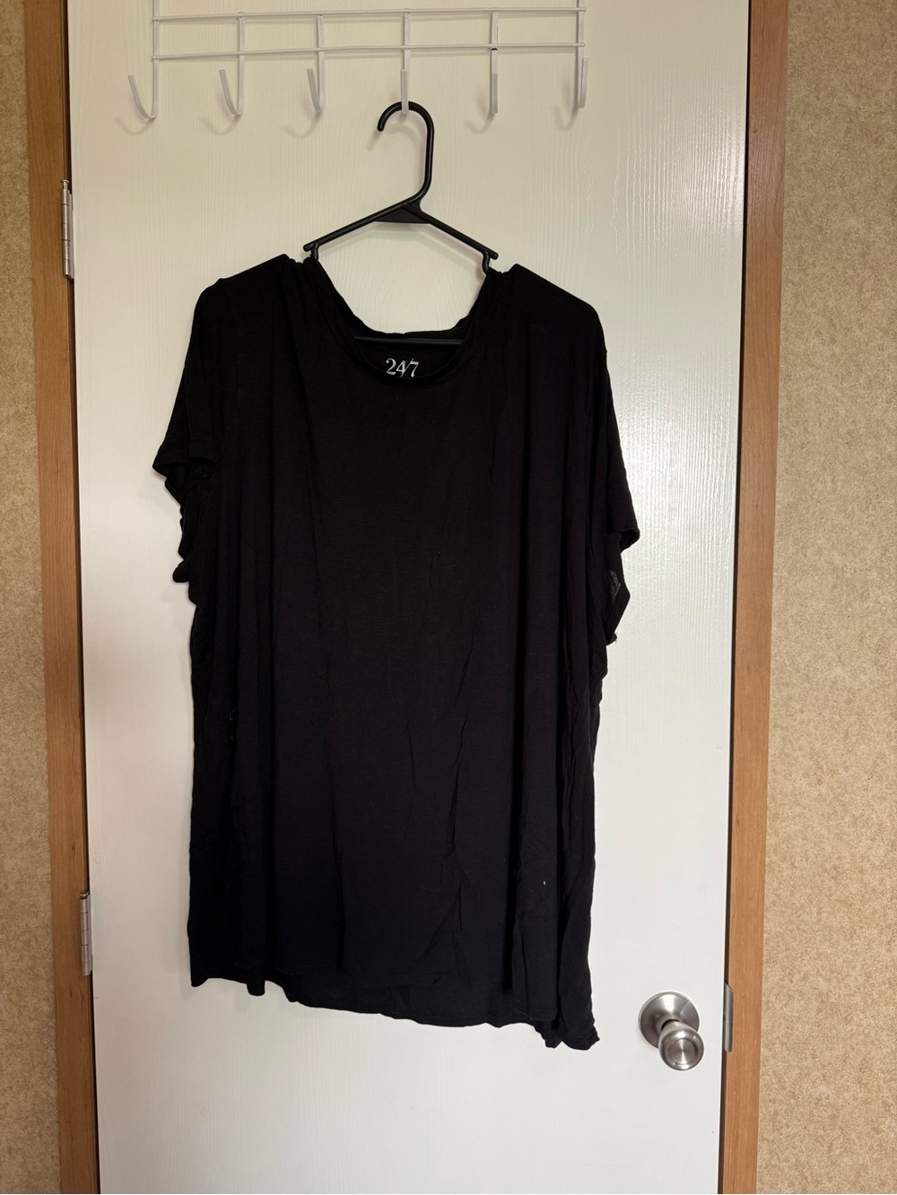 247 Women's Black Short Sleeve Tee